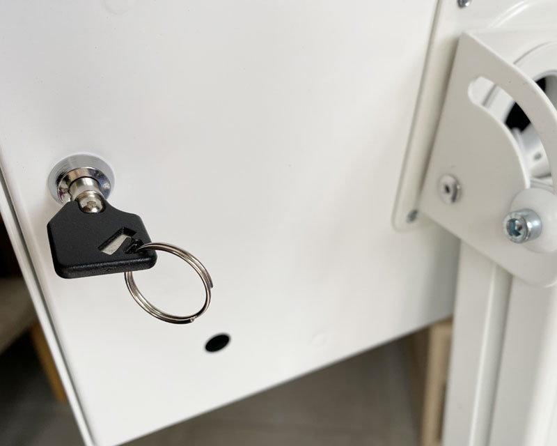 Secure locking of iPad